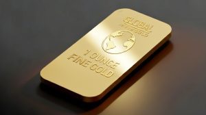 Outlook harga emas hari ini yang menunjukkan tren penguatan moderat di pasar global.