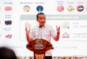 Menteri Energi dan Sumber Daya Mineral (ESDM), Bahlil Lahadalia