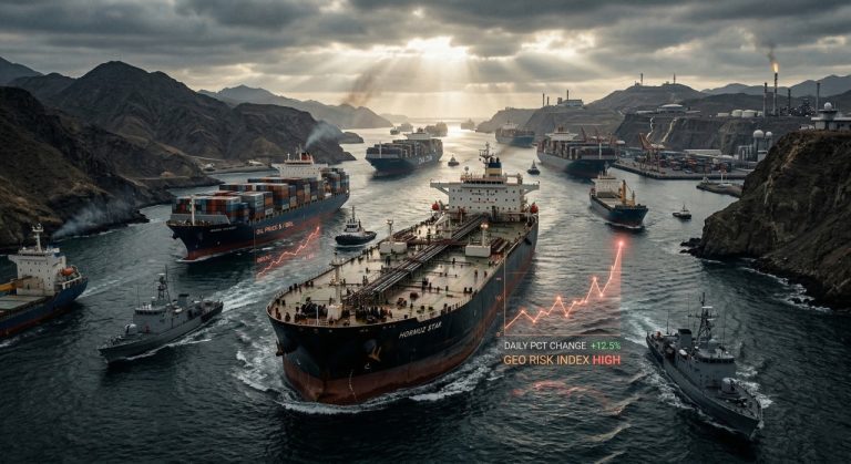 aktivitas ekspor Indonesia di pelabuhan dampak konflik Timur Tengah harga minyak global